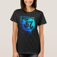 Football 67 Six Seven Numéro Cool Drôle Mème Footb