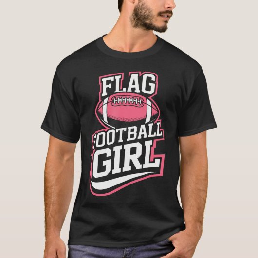 T-shirt Football à drapeau (Devant)