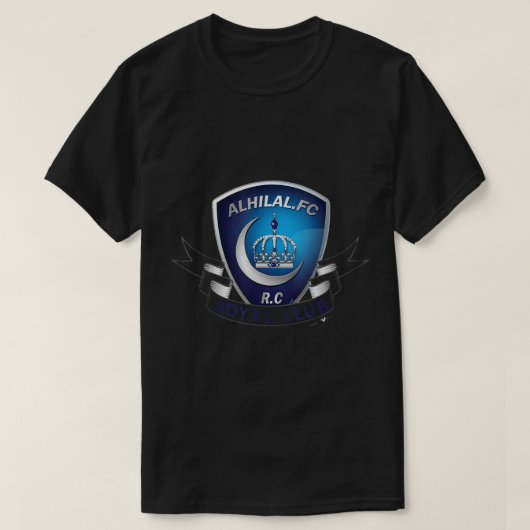 T-shirt Football Al-Hilal Équipe Saoudienne Ventilateur Al (Design devant)