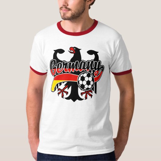 T-shirt Football Allemagne (Devant)