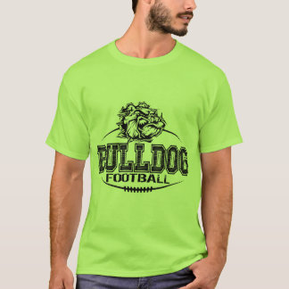 T-shirt football américain bulldog