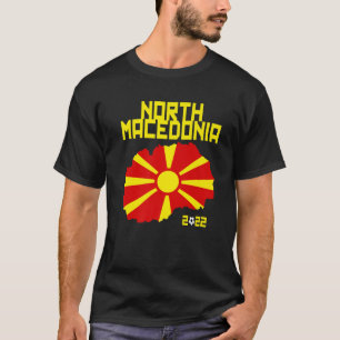 T-shirt Football américain de Macedonia 2022