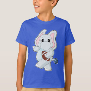 T-shirt Football américain éléphant