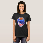 T-shirt Football américain IDC Je m'en fiche (Devant entier)