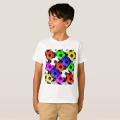 T-shirt Football américain multicolore (Devant entier)