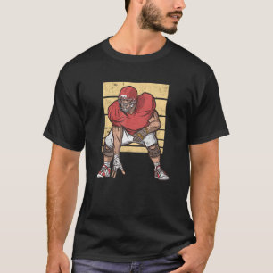 T-shirt Football américain pour les sports d'équipe, quart
