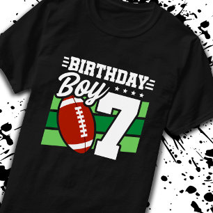 T-shirt Football Anniversaire 7 Année Garçon 7ème annivers