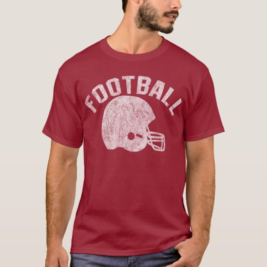 T-shirt Football avec casque (Devant)