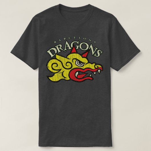 T-shirt Football Barcelona Dragons 99 (Design devant)