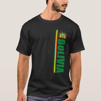 T-shirt Football Bolivien Camisa La Verde Drapeau Souvenir