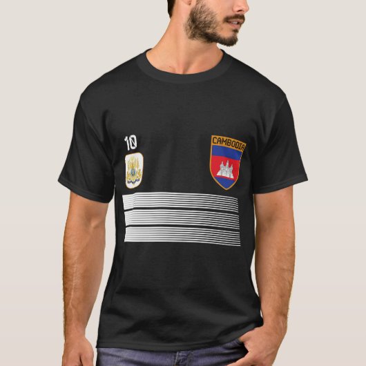 T-shirt Football cambodgien Jersey 2021 (Devant)