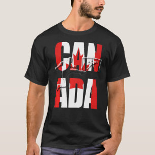 T-shirt Football Canada