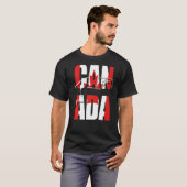 T-shirt Football Canada (Devant entier)