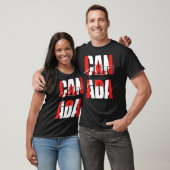 T-shirt Football Canada (Unisexe)