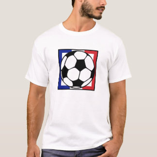 T-shirt football. carré française.