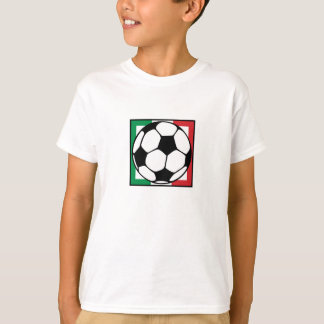 T-shirt football. carré italie.