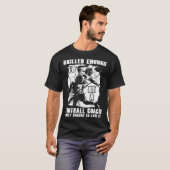 T-shirt Football Coach Quotes Game Player Training Field (Devant entier)