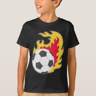 T-shirt Football de balle de feu