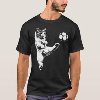 T-shirt Football de Chat Drôle