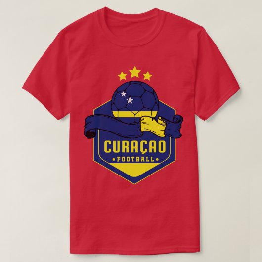 T-shirt Football de Curaçao (Design devant)