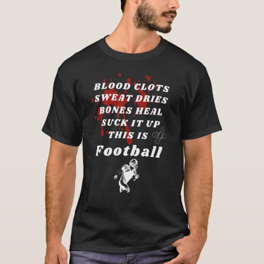 T-shirt Football d'école supérieure ou secondaire Hommes o (Devant)