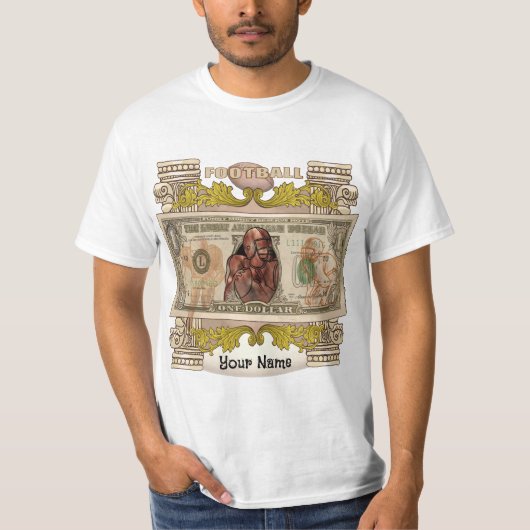 T-shirt Football Dollar (Devant)