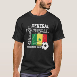 T-shirt football du SÉNÉGAL
