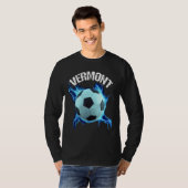 T-shirt Football du Vermont (Devant entier)