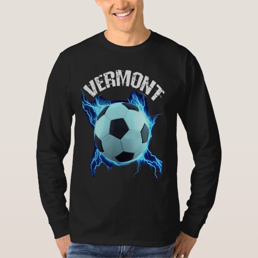 T-shirt Football du Vermont (Devant)
