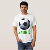 T-shirt Football espagnol de Madrid (Devant entier)
