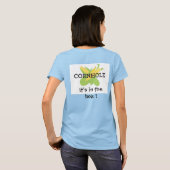 T-shirt Football féminin T Red & Corn (Dos entier)