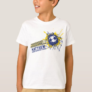 T-shirt Football / football But sur mesure enfants sport t