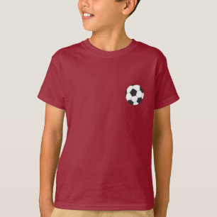 T-shirt Football Football Nom Et Numéro Personnalisés