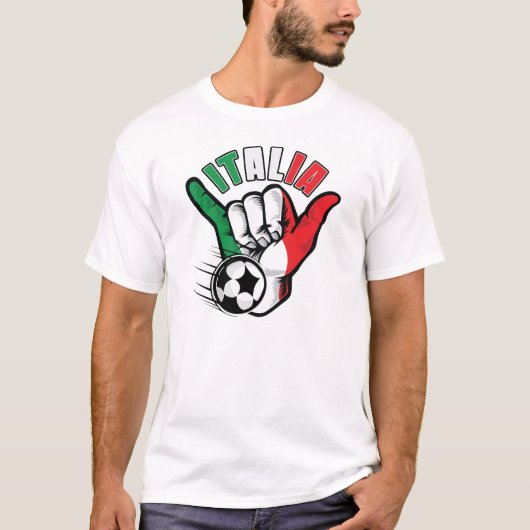 T-shirt Football Italia (Devant)