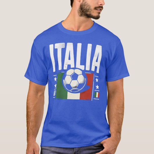 T-shirt Football Italia (Devant)
