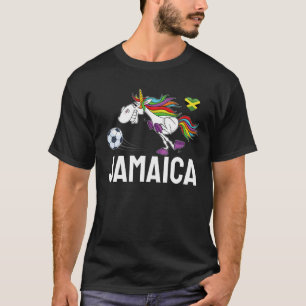 T-shirt Football jamaïcain licorne Jamaïque Football