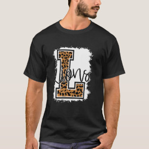 T-shirt Football Lions École Sports Ventilateur Team Spiri