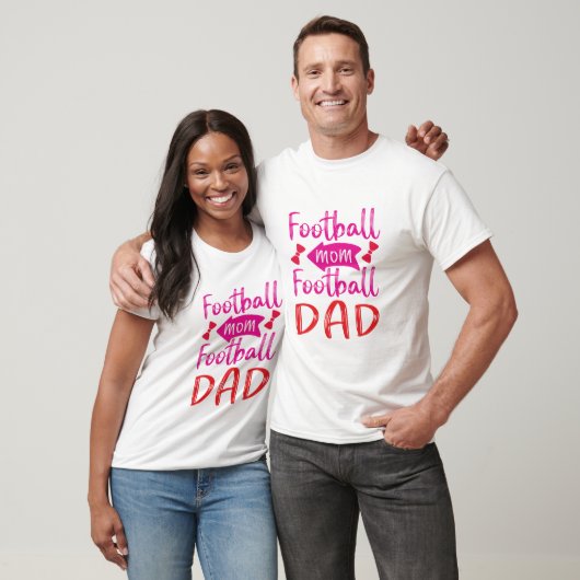 T-shirt Football Maman et Papa (Unisexe)