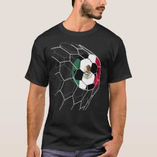 T-shirt Football Mexique Drapeau Mexique