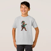 T-shirt Football Noël Gingbread Homme Football C laid (Devant entier)