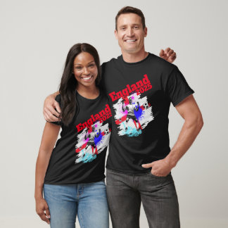 T-shirt Football Objectif Célébration Angleterre Drapeau 2