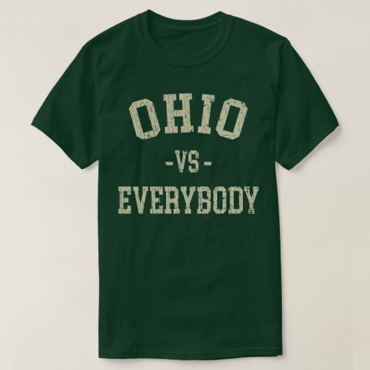 T-shirt Football Ohio vs (Design devant)