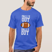 T-shirt Football Out Balls Out (Devant)