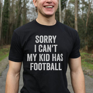 T-shirt Football Parent Football Maman Papa Drôle