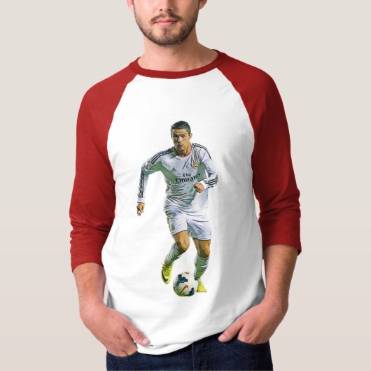 T-shirt Football Ronaldo Messi (Devant)