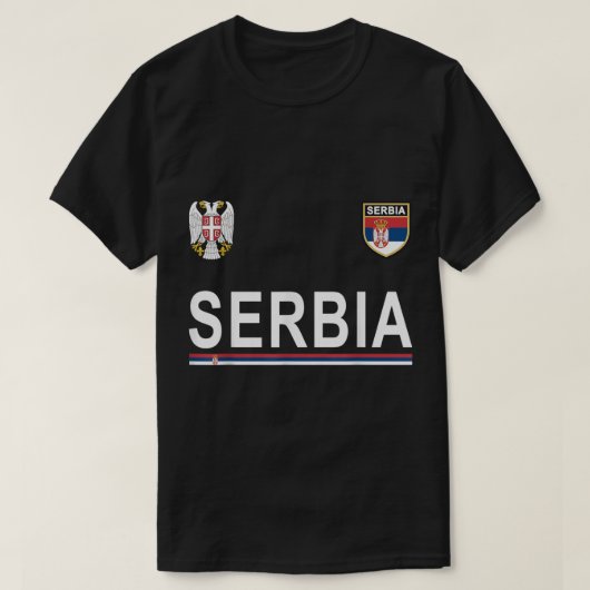 T-shirt Football serbe Jersey 2017 (Design devant)