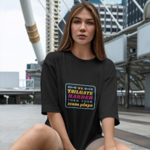 T-shirt Football Sport Tailgate Party