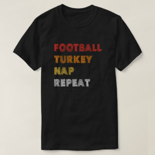 T-shirt Football Turquie Nap Répéter T Chemise