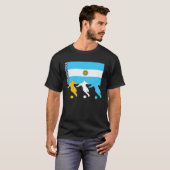 T-shirt Footballeurs de l'Argentine (Devant entier)