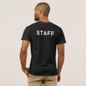 T-shirt Footnotes Staff Shirt (Dos entier)